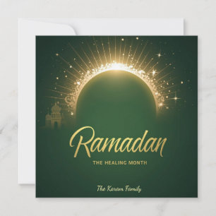 Ramdan Kareem personalisierte Feiertagskarte