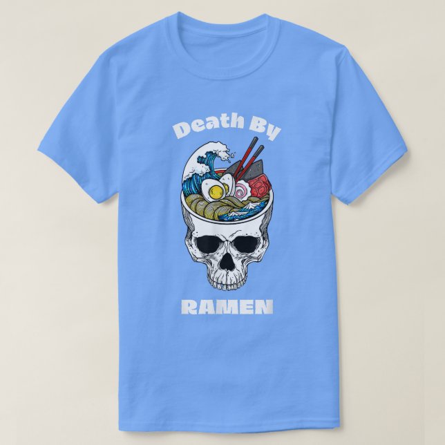 Ramen Addict japanische Lebensmittel Geschenke Ani T-Shirt (Design vorne)