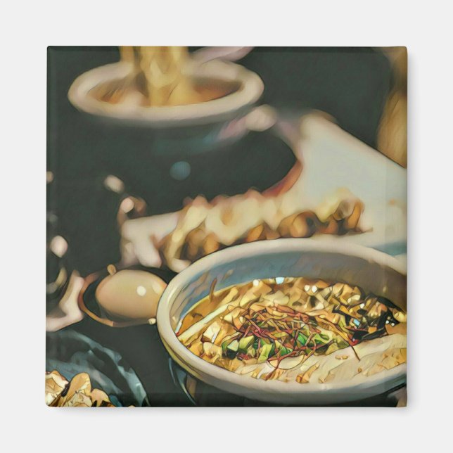 Ramen artwork magnet (Vorne)