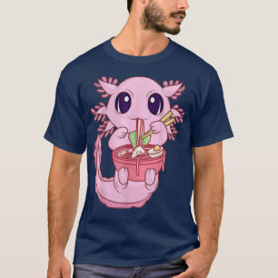 Ramen Axolotl Kawaii Anime japanische Kinder Teen T-Shirt