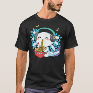 Ramen Axolotl Kawaii Anime Japanisches Food Girls  T-Shirt