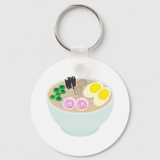 Ramen Bowl Schlüsselanhänger (Vorderseite)