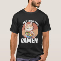 Ramen Cat Anime Kawaii Kleidung Otaku Kleidung Man