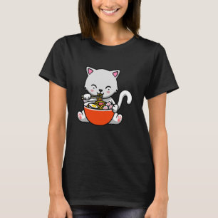 Ramen Cat Kawaii Sushi Anime Japanisches Geschenk T-Shirt