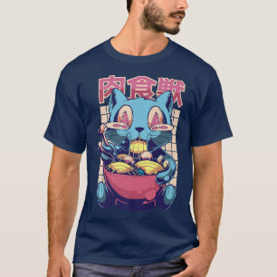 Ramen Cat Noodle Soup - Japanischer Manga Anime 15 T-Shirt