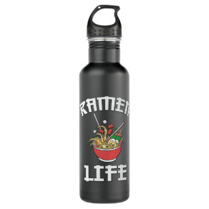 Ramen Club Team   Ramen Life Love Design Edelstahlflasche