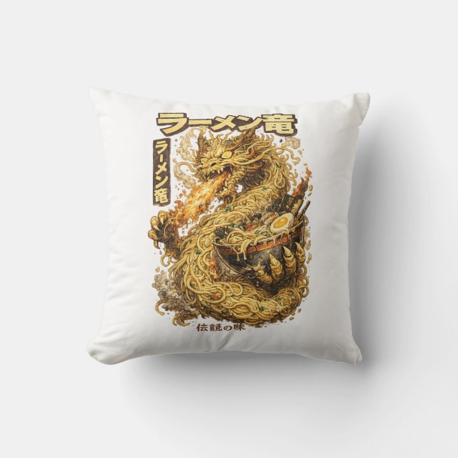 Ramen Dragon – Legend of Flavor Kissen (Vorderseite)