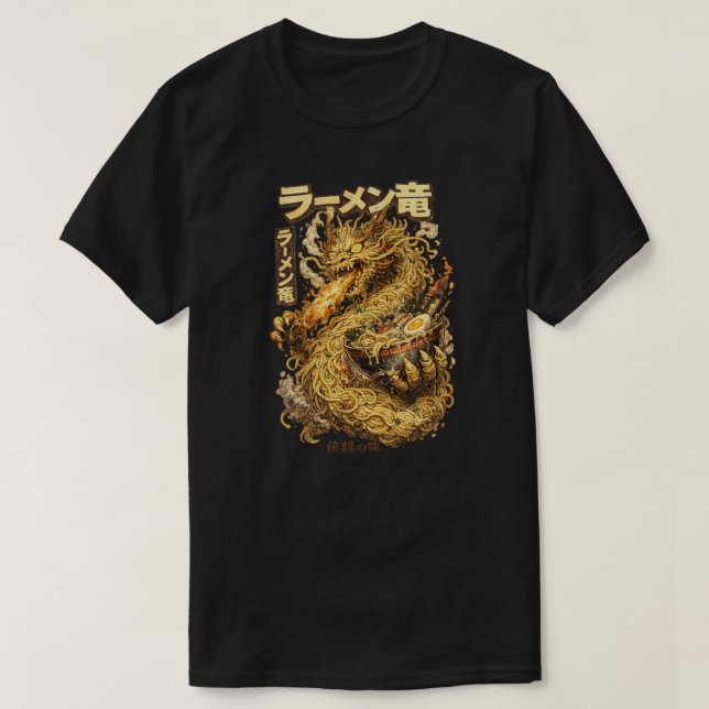 Ramen Dragon – Legend of Flavor T-Shirt (Design vorne)