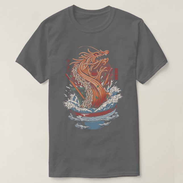 Ramen Dragon  T-Shirt (Design vorne)