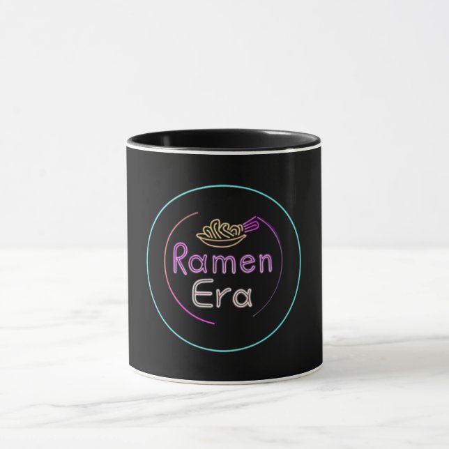 RAMEN ERA, japanisches Essen, NEON STYLE Tasse (Zentrum)