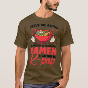 Ramen & Essen in Südkorea des K-Pops2992 T-Shirt