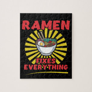 Ramen fixt alles - Funny Ramen Quote Design