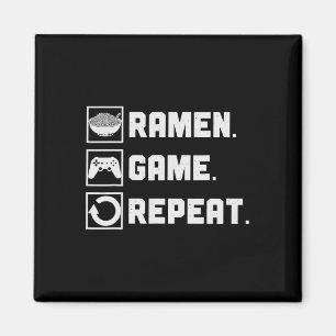 Ramen Game Wiederholung Nudel Videospiele Konsole Magnet