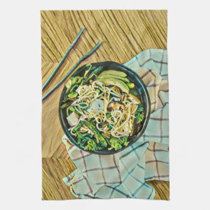 Ramen Geburtstagsgeschenk Geschirrtuch