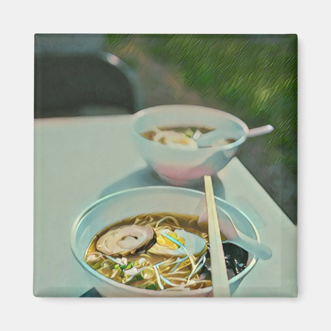 Ramen Geburtstagsgeschenk Magnet (Vorne)