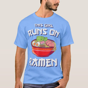 Ramen Girls japanisches Essen Dieses Mädchen läuft T-Shirt
