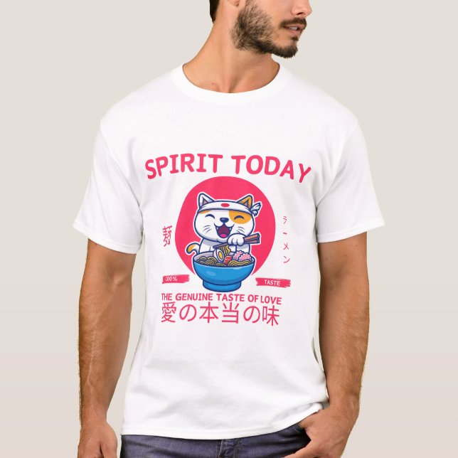 Ramen heute T-Shirt (Vorderseite)
