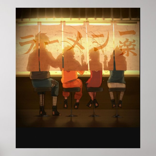 Ramen Ichiraku Poster (Vorne)