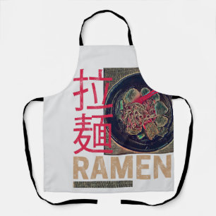 Ramen Japanische Nudel Anime Vintage Schürze