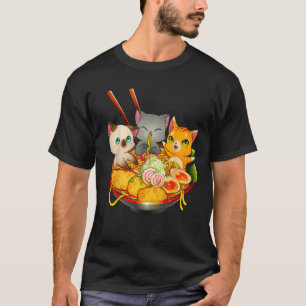 Ramen-Katze Kawaii Neko Anime Otaku Katzen Japan N T-Shirt
