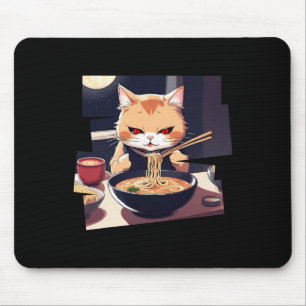 Ramen Kawaii Cat Anime 1 Mousepad