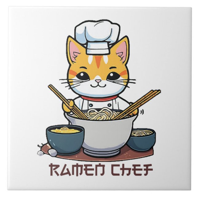Ramen Koch Fliese (Vorderseite)