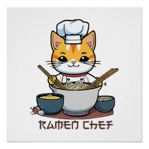 Ramen-Koch Poster