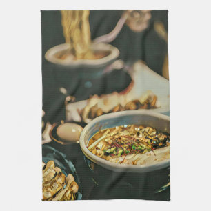 Ramen-Kunstwerk Geschirrtuch