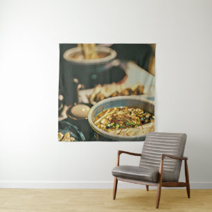 Ramen-Kunstwerk Wandteppich