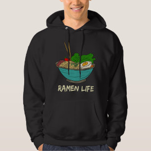 Ramen Leben, Leckerer Anime-Nudel-Schüssel Hoodie
