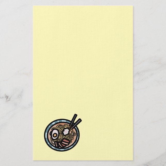 Ramen liebt niedliches Japanisch Briefpapier (Vorderseite)