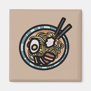 Ramen liebt niedliches Japanisch Magnet