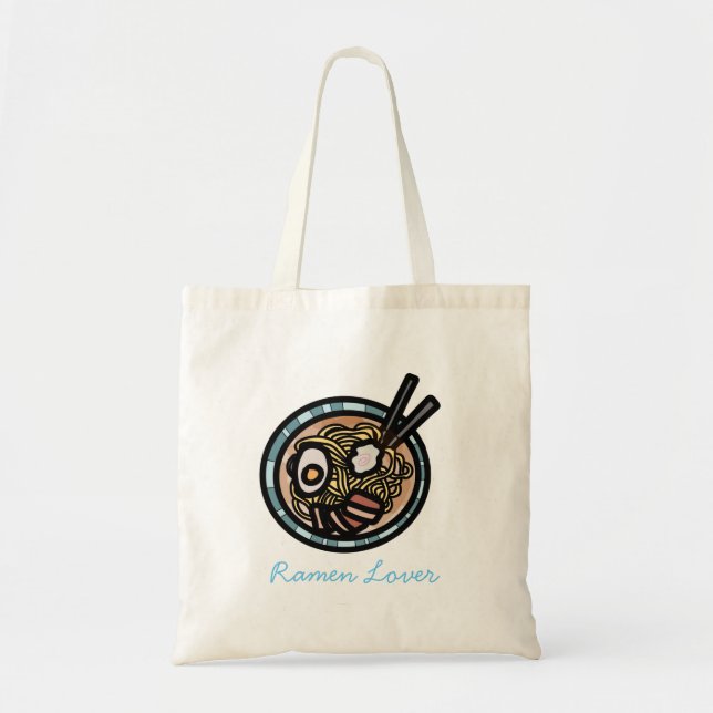 Ramen liebt niedliches Japanisch Tragetasche (Vorne)