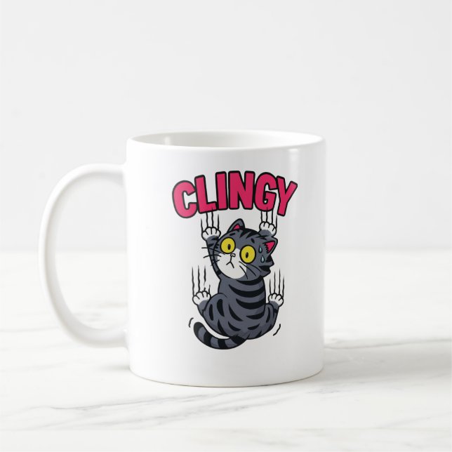 Ramen Lover Black Cat Coffee Mug (Gauche)