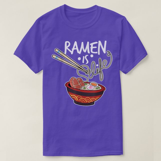 Ramen Manga Bubble Teft T-Shirt (Design vorne)