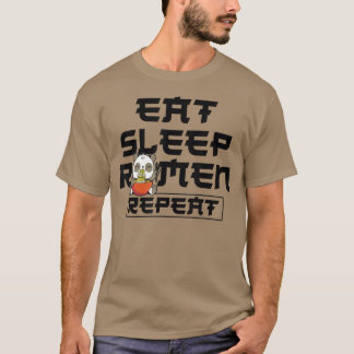 Ramen Noodle Bowl Liebe Japanisch Kawaii Panda Eat T-Shirt