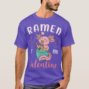Ramen Noodle Bowl Liebe Japanisch Kawaii Valentine T-Shirt