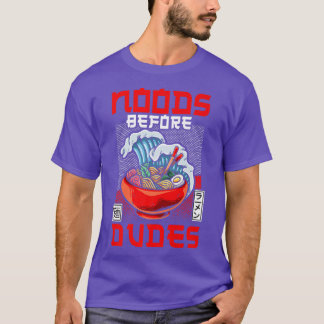 Ramen Noodle Bowl Liebe Japanisch Kawaii Wave Nood T-Shirt