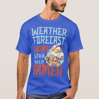 Ramen Noodle Bowl Liebe Japanisches Kawaii Wetter  T-Shirt