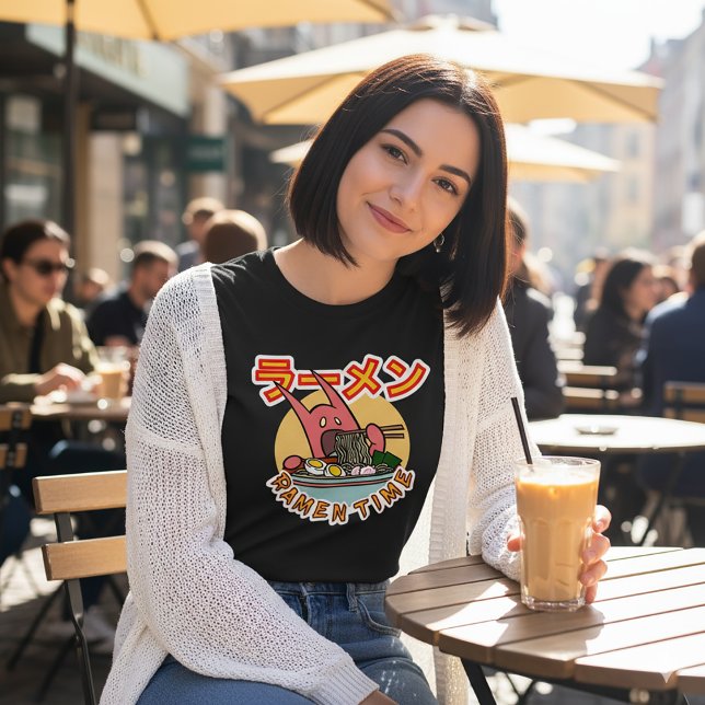 Ramen Noodle Monster Ramen Zeit! T-Shirt (Von Creator hochgeladen)