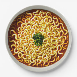 Ramen Noodles Pappteller