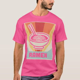 Ramen Poster im Vintage-Stil T-Shirt