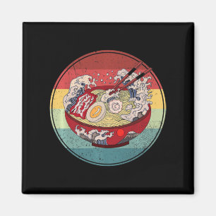 Ramen Retro Style Vintag Anime Japanisches Gift Gi Magnet