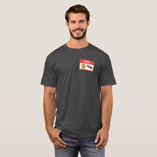 Ramen-Salami-Shirt T-Shirt (Vorne ganz)
