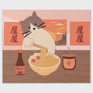 Ramen Schlürfen Geschenkpapier