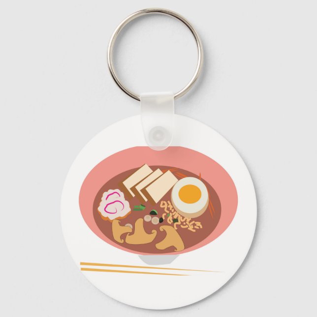 Ramen Schlüsselanhänger (Vorderseite)