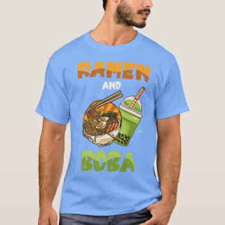 Ramen und Bobo Food Noodles Bowl, asiatische Küche T-Shirt