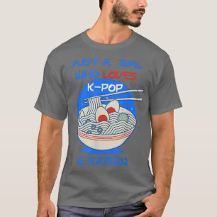Ramen und K-Pop Funny für Teen Girls T-Shirt