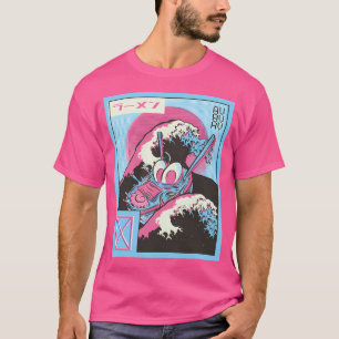 Ramen Vaporwave Wave Dragon T-Shirt