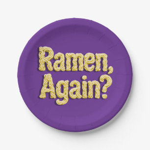 Ramen, wieder? pappteller